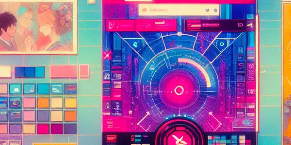 A modern digital interface showcasing a blend of Japanese and Western adult content with vibrant imagery and inviting atmosphere.